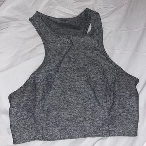 Outdoor Voices gray sports bra